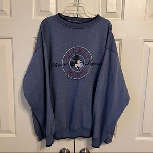 Vintage Mickey Mouse Crewneck Sweatshirt